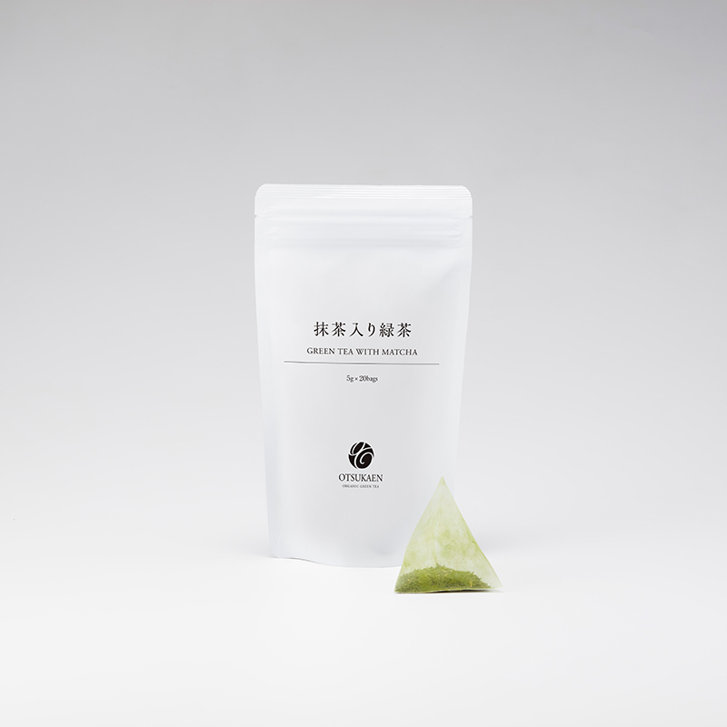 抹茶入り緑茶ティーバッグ